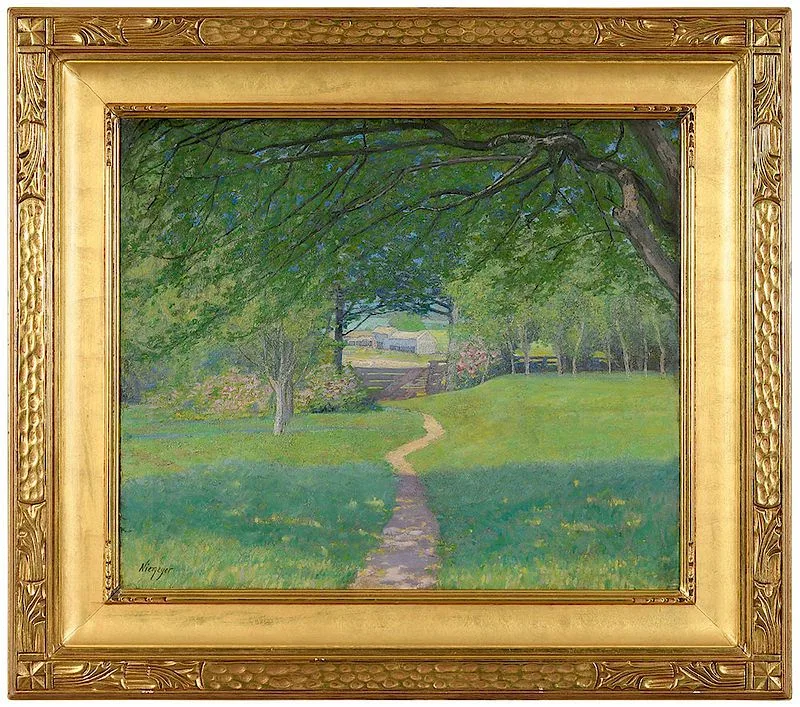 John Henry Niemeyer, J. Alden Weir's Farm, 1899, oil on canvas