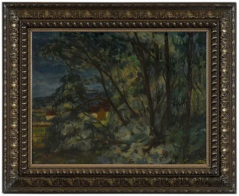 Louis Ritman, Edge of the Forest, oil on canvas