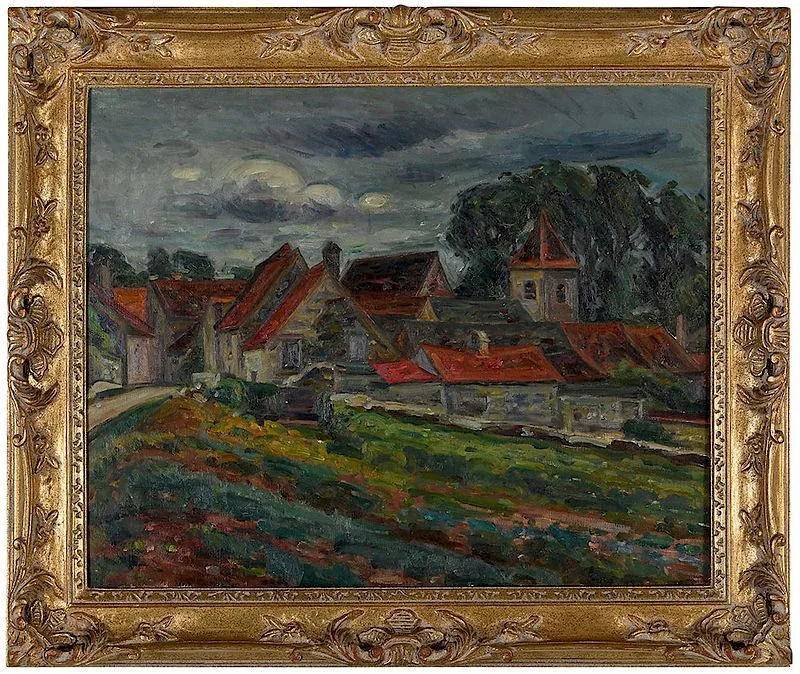 Giverny by Louis Ritman, oil on canvas, offered Nov 2018
