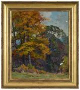 Harriet Randall Lumis, Trees in Autumn