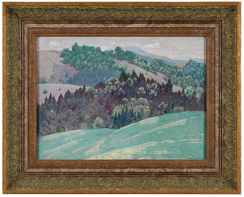 Gustave Cimiotti, Jr., oil on canvas