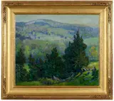 Harriet Randall Lumis, Spring in the Hills, c