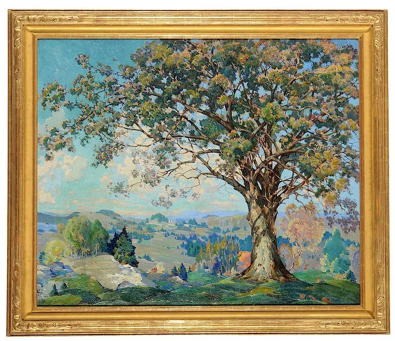 Gustave Cimiotti, Jr., oil on canvas