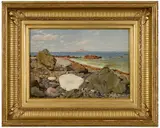 William Hart, Seascape, Coast of Maine