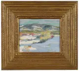 Bert Geer Phillips, Winter Evening in the Foothills, Taos