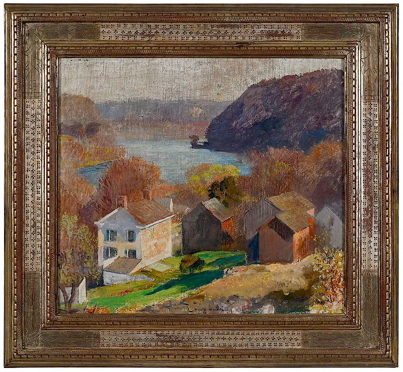 From Cary's Hill by Daniel Brady Garber, oil on canvas, offered Nov 2018