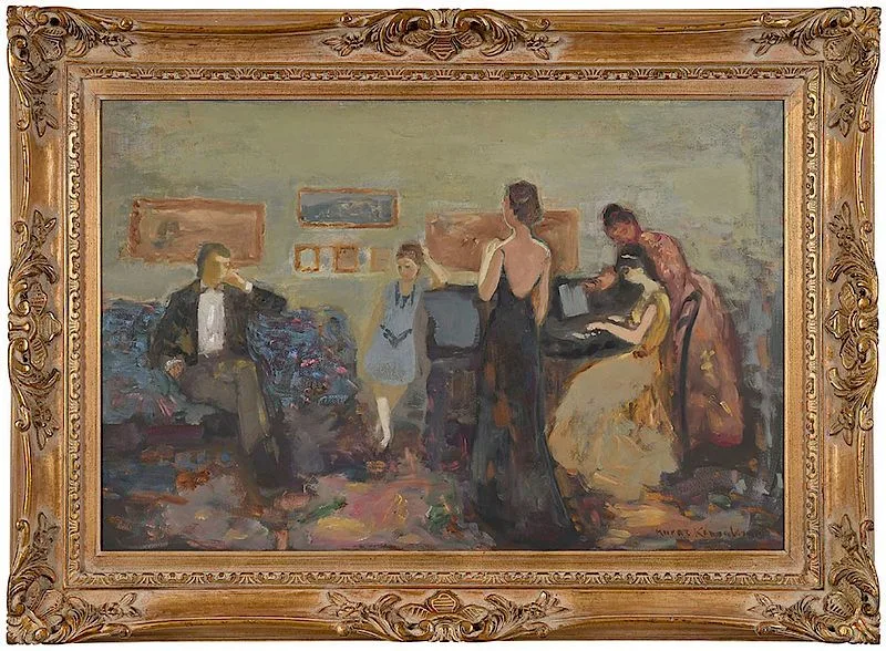 Murat Kaboulov, The Musical Interlude, 2002-03, oil on canvas