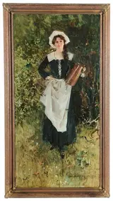 Howard Chandler Christy, The Milkmaid