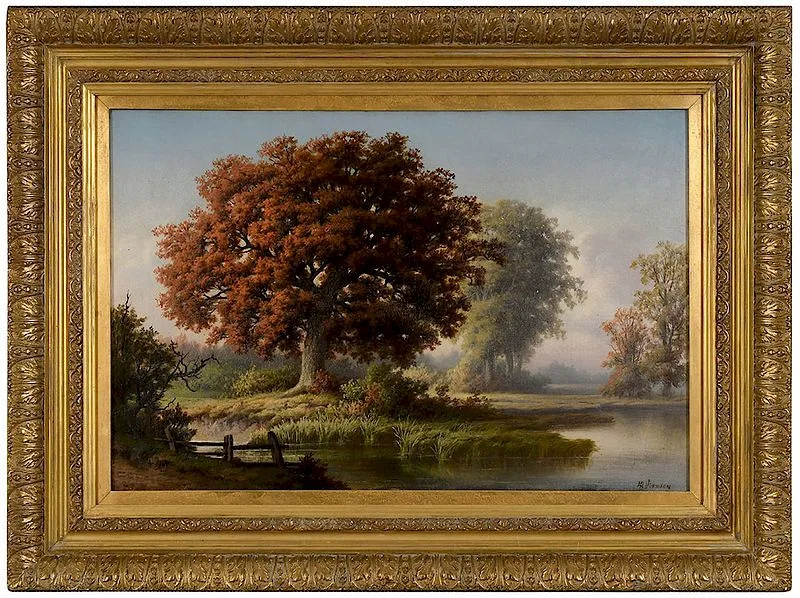 Henry Vianden, Early Autumn, oil on canvas