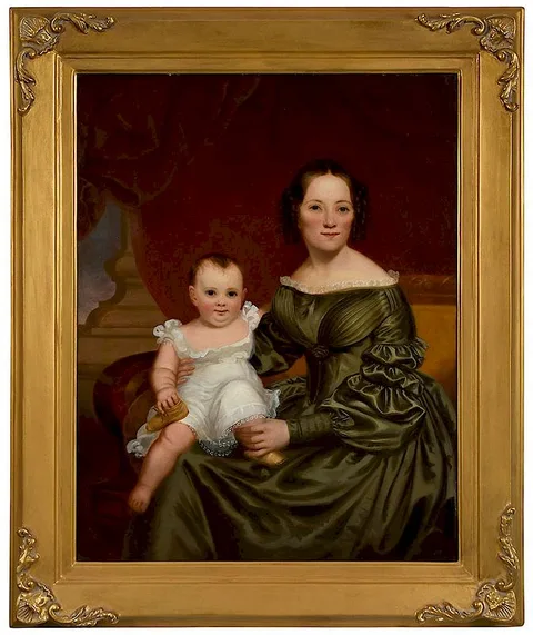 Bass Otis, Mother and Child, 1838, oil on canvas