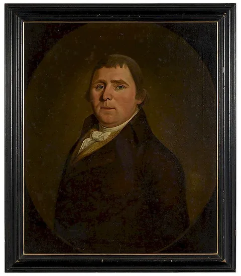 William Jennys, Portrait of a Gentleman, oil on canvas