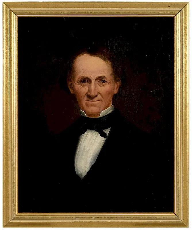 Charles Bird King, Portrait of John Russell Bartlett, 1859, oil on panel