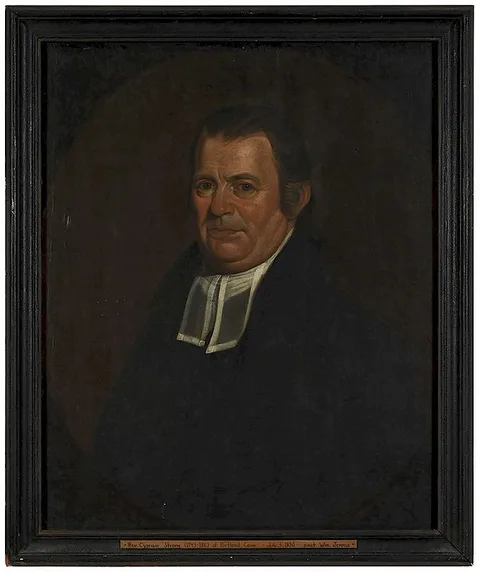 William Jennys, Reverend Cyprian Strong, oil on canvas
