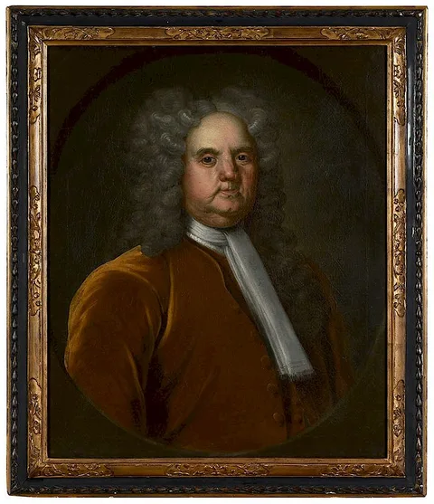 John Smibert, Portrait of Judge Nathaniel Byfield, oil on canvas