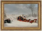 The Liverpool Mail near St. Albans in a Snow Drift, Brunk Auctions 2018