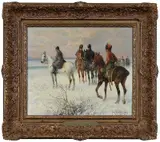 Jan Chełmiński, Napoleon's Army