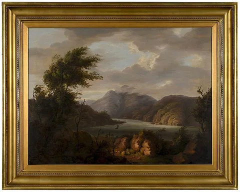 Horatio McCulloch, The Head of Loch Lomond, oil on canvas