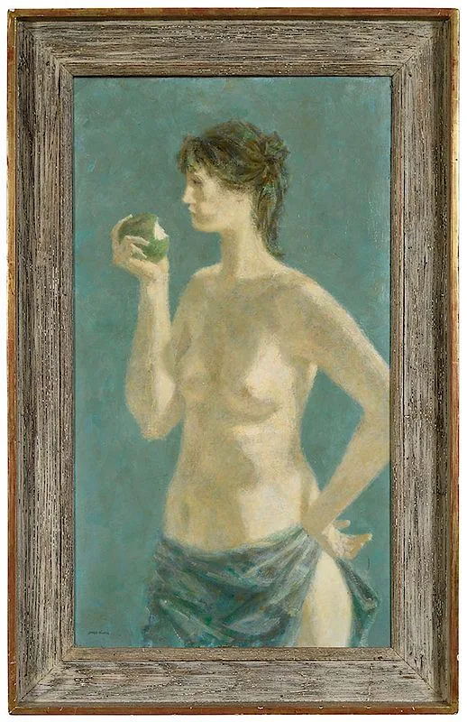Eve by Joseph Hirsch, circa 1960, oil on canvas, sold Nov 2018