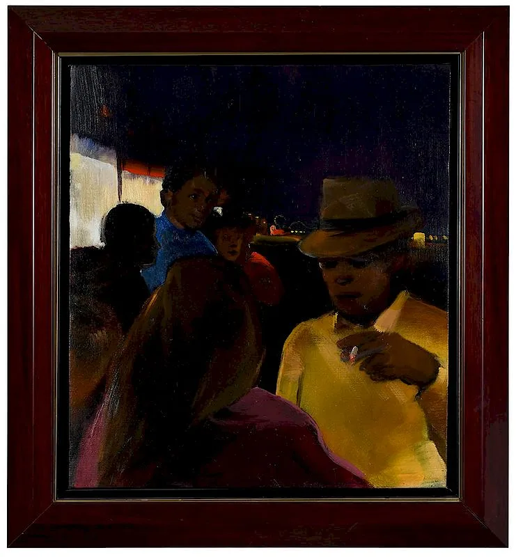Joel Coplin, Carney, 1998, oil on linen