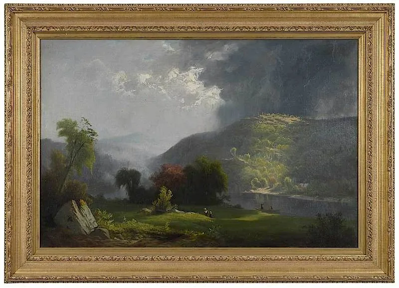 William G. Boardman, After the Squall, oil on canvas
