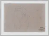 Mary Cassatt, Sketch of a Child, estate stamp lower right recto (L. 2665a)