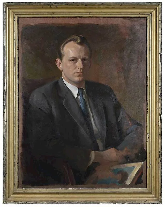 Jack Key Flanagan, Self-Portrait, c. 1950s, oil on canvas