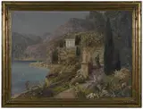 Alois Arnegger, View of Capri