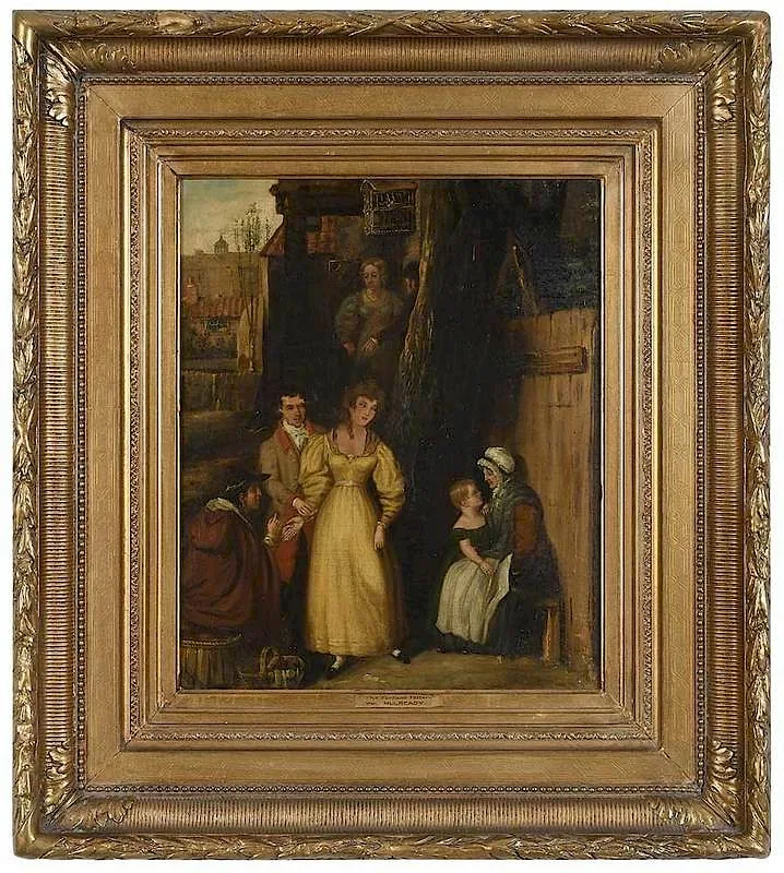 William Mulready, The Fortune Teller, oil on canvas