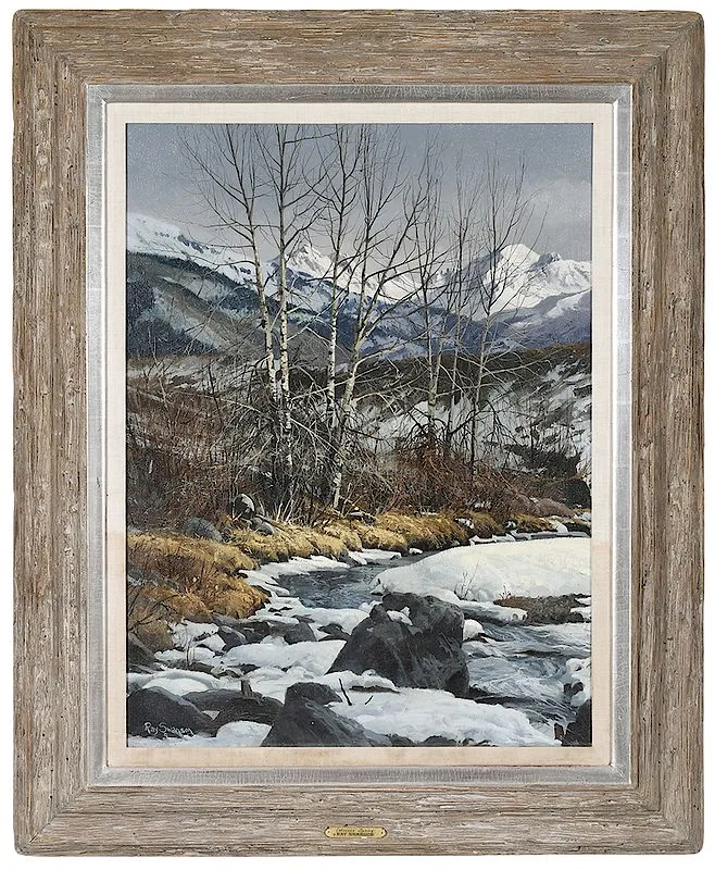 Colorado Spring by Ray Swanson, oil on canvas, offered Jul 2018