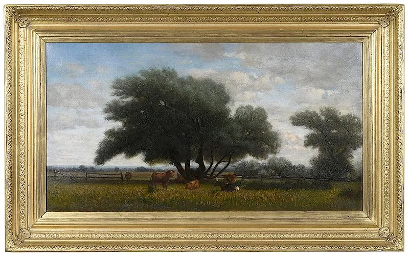 Lawrence Joseph Heffernan, The Valley, Los Angeles, California, oil on canvas
