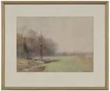 William Merritt Post, Connecticut Landscape