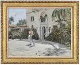 Howard Russell Butler, A Florida Courtyard
