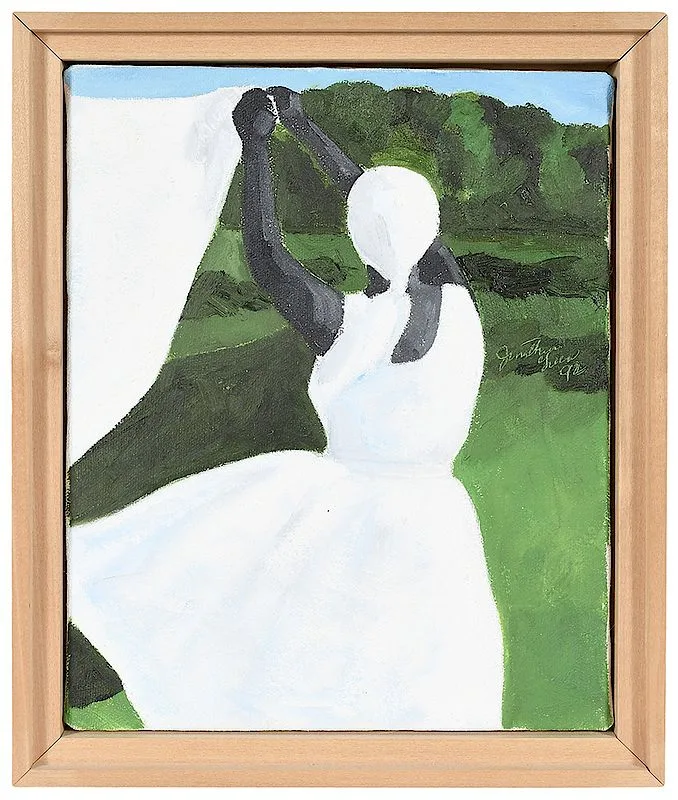Wash Day by Jonathan Green, oil on canvas, sold Jul 2018