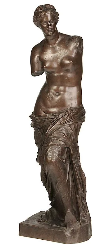 Founder by Ferdinand Barbedienne, patinated bronze, sold Jul 2018
