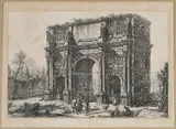Giovanni Battista Piranesi, VEDUTA DELL' ARCO DI CONSTANTINO