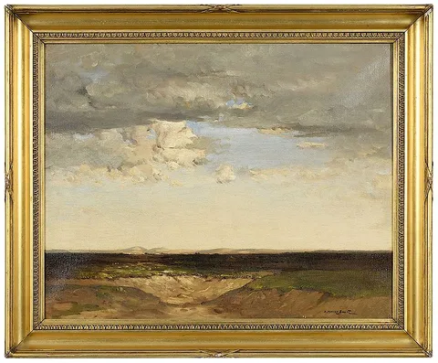 David Murray Smith, Panoramic Landscape, oil on canvas