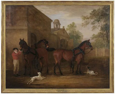 John E. Ferneley, Sr., oil on canvas