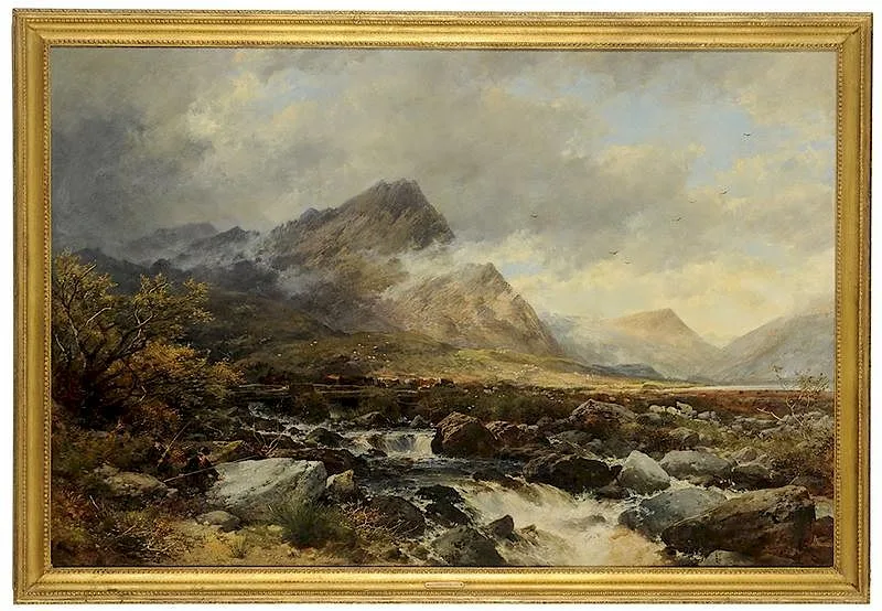 Sr. by John Syer, oil on canvas, sold May 2018