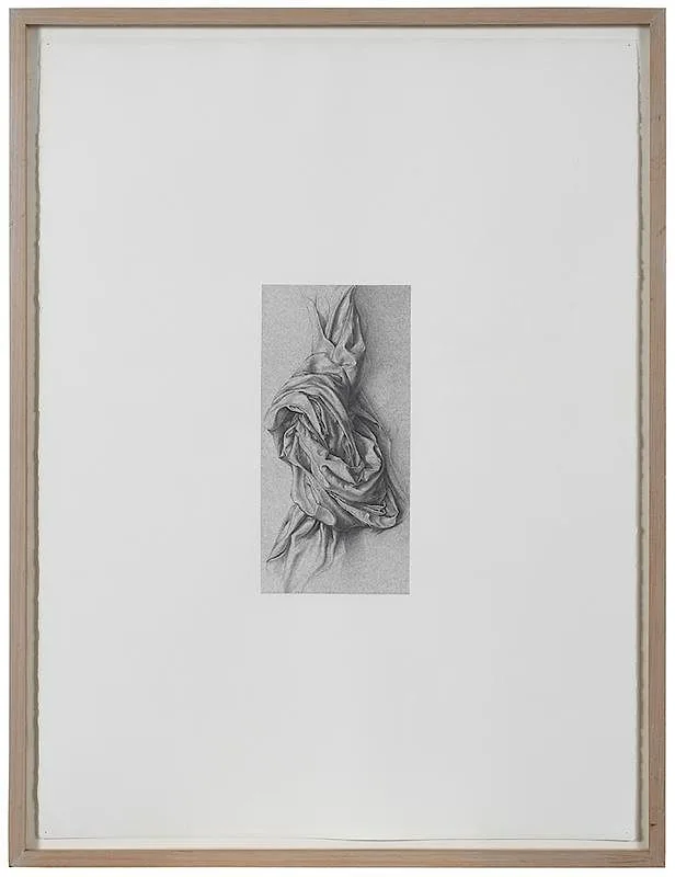 Knot by Paul Kane, 1992, pencil over acrylic wash on Fabriano paper, sold May 2018