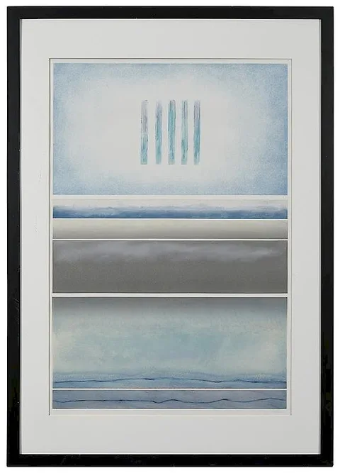 Yale Epstein, Mystikon III, AP edition, color etching