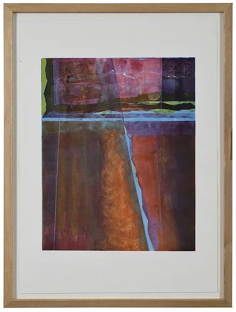 Yale Epstein, Untitled, AP XVIII/XXV, serigraph and etching