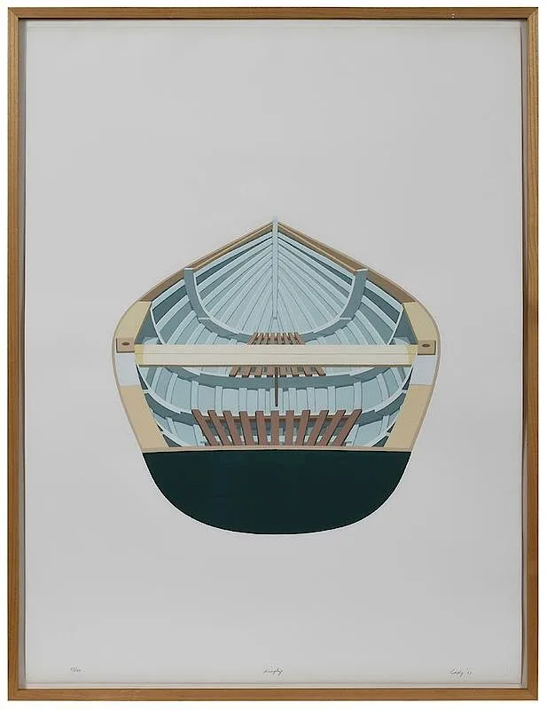 Sam Cady, Dinghy, 1981, silkscreen