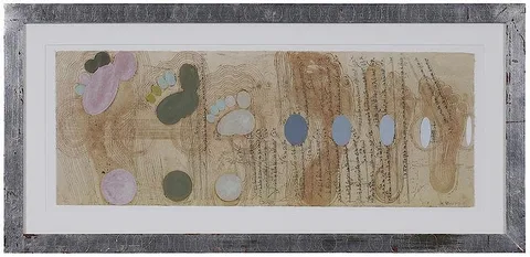 Kaia by Judy Pfaff, 1996, color etching and lithograph on Crown Kozo paper, sold May 2018