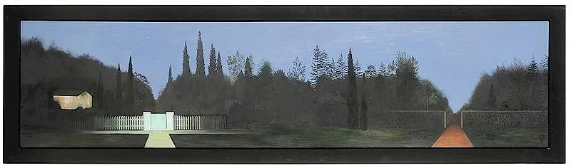 Two Passages by Astrid Preston, 1991, oil on canvas, sold May 2018