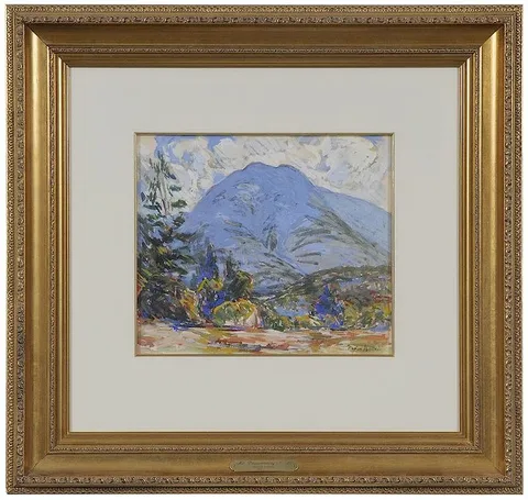 Mount Passaconaway, New Hampshire by Marion Howard, watercolor on paper, sold Mar 2018