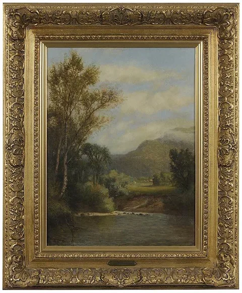Laura Woodward, Summer, New Hampshire, oil on canvas