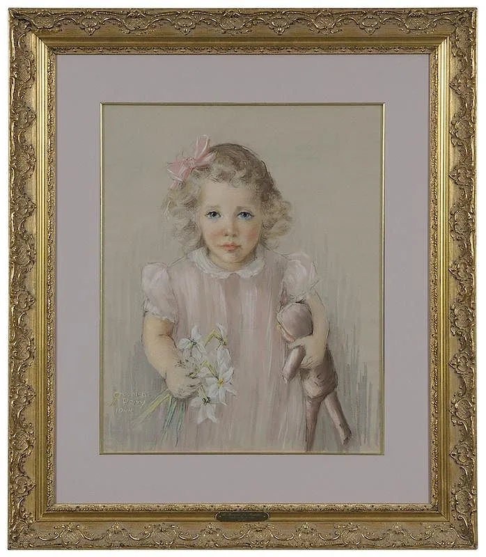 Clara Greenleaf Perry, Bouquet for Mamma, 1944, pastel on paper