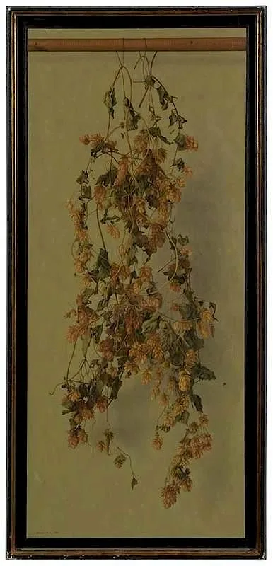 Gerardo Pita, Dried Hops, 1993, oil on panel