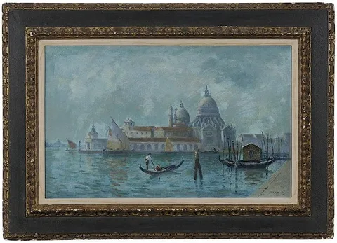 Willem Knip, Venice, oil on canvas