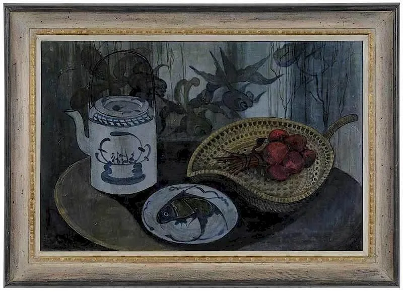 Madeleine Joyce Pearson, Still Life, oil on canvas